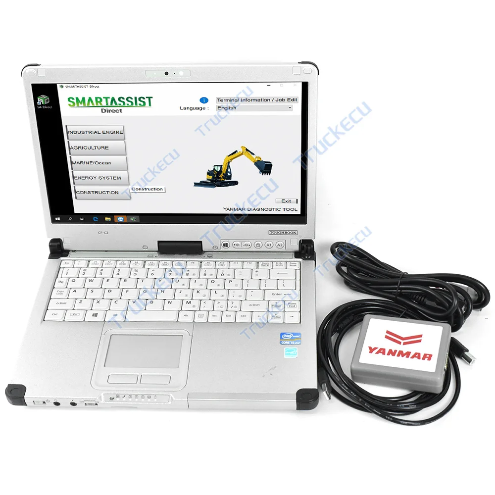 For YANMAR with C2 laptop YEDST Yanmar Diagnosis Tool Diesel Engine Excavator Tractor Generator SMARTASSIST DIRECT DIAGNOSTIC
For YANMAR with C2 laptop YEDST Yanmar Diagnosis Tool Diesel Engine Excavator Tractor Generator SMARTASSIST DIRECT DIAGNOSTIC
