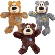 KONG - Wild Knots Bear - Internal Knotted Ropes and Minimal Stuffing for Less Mess For Middle Large Dogs Pet Toys
KONG - Wild Knots Bear - Internal Knotted Ropes and Minimal Stuffing for Less Mess For Middle Large Dogs Pet Toys