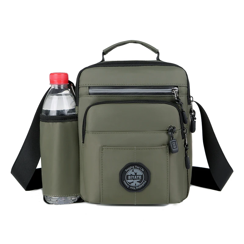 Men Outdoor Sports Shoulder Crossbody Bag Nylon Travel Multi-pocket Male Handbag Man Messenger Bag,With Water Cup Side Pocket
Men Outdoor Sports Shoulder Crossbody Bag Nylon Travel Multi-pocket Male Handbag Man Messenger Bag,With Water Cup Side Pocket