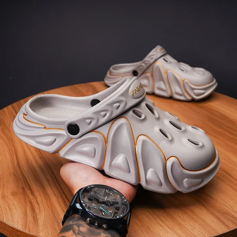 Men's Summer Light EVA Thick Soled Soft Anti-Slip Sandals Casual Comfortable Hole Shoes
Men's Summer Light EVA Thick Soled Soft Anti-Slip Sandals Casual Comfortable Hole Shoes