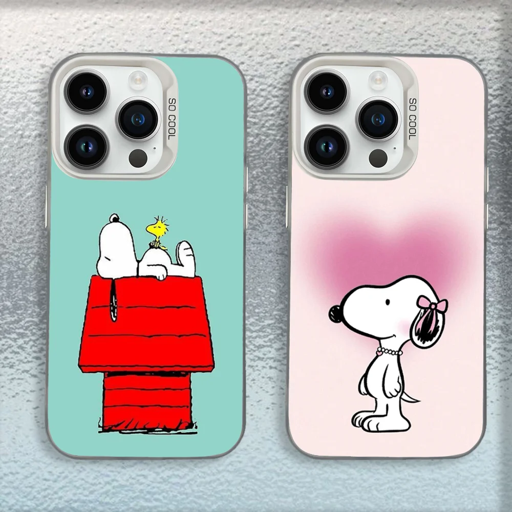 Cute S-Snoopy Dog Phone Case For iPhone 16,15,14,13,12,11,Mini,Pro,MAX White Matte Shockproof Cover
Cute S-Snoopy Dog Phone Case For iPhone 16,15,14,13,12,11,Mini,Pro,MAX White Matte Shockproof Cover