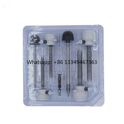 Disposable Trocar Kit Including Cannula Specimen Bag and Dilating Tip Obturator
Disposable Trocar Kit Including Cannula Specimen Bag and Dilating Tip Obturator