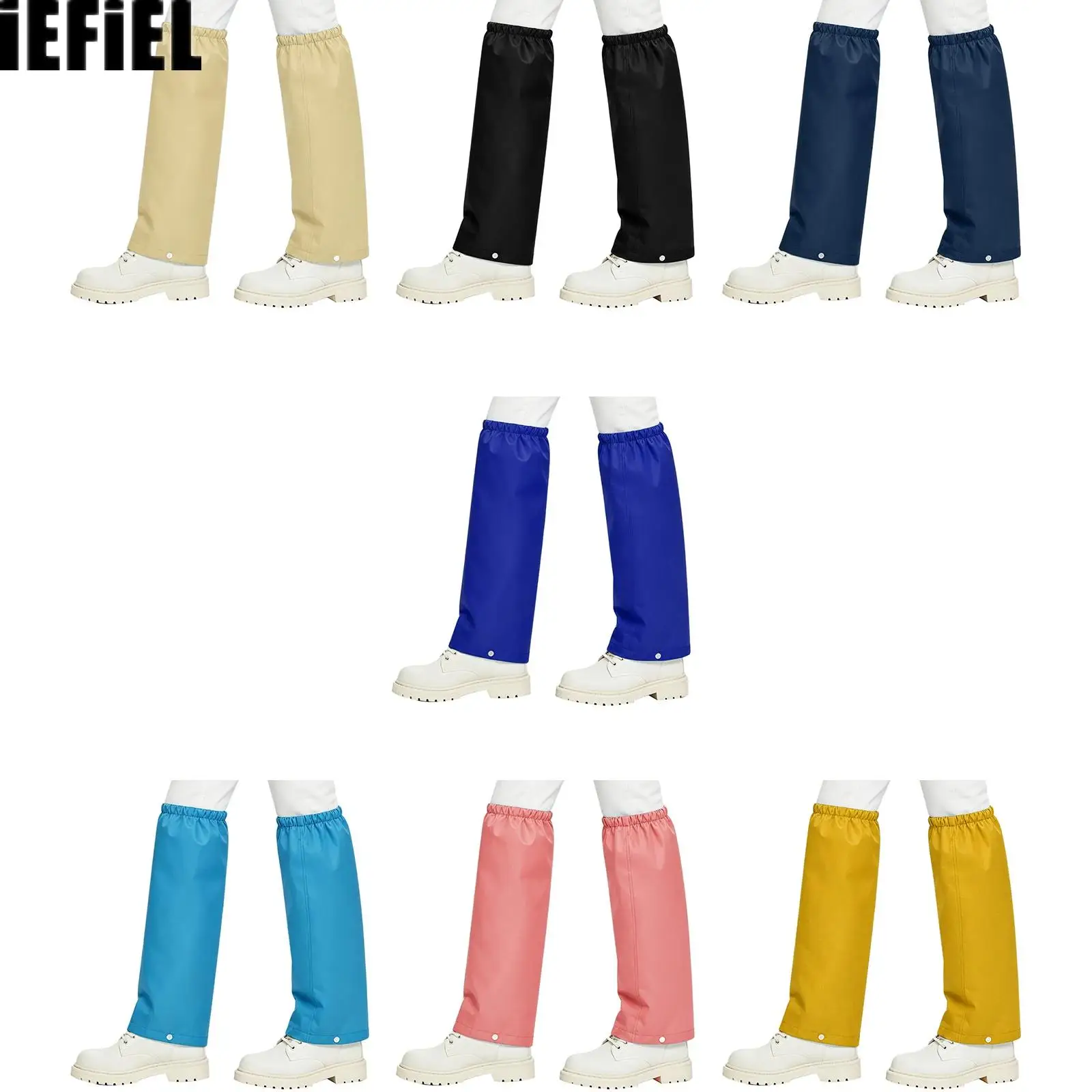 Adults Kids Rainproof Leg Covers Water Resistant Stain-resistant Solid Color Leg Sleeve for Cycling Hiking Climbing
Adults Kids Rainproof Leg Covers Water Resistant Stain-resistant Solid Color Leg Sleeve for Cycling Hiking Climbing