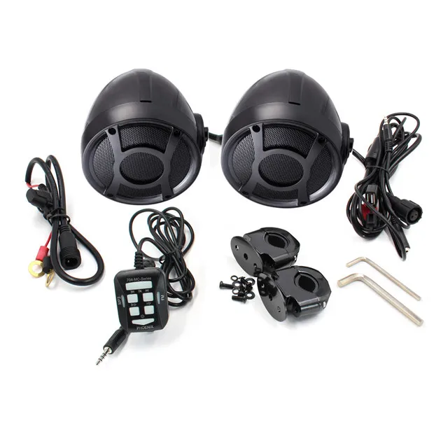 Waterproof Marine Stereo Bluetooth Motorcycle Audio Boat Car MP3 Player Auto Sound System For SPA UTV ATV
Waterproof Marine Stereo Bluetooth Motorcycle Audio Boat Car MP3 Player Auto Sound System For SPA UTV ATV