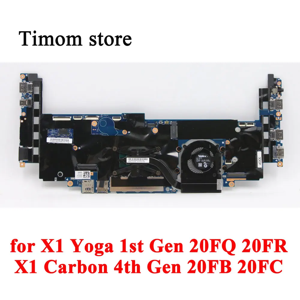 i7-6600U i5-6300U 8G 16G for X1 Yoga 1st Gen 20FQ 20FR ThinkPad X1 Carbon 4th Gen 20FB 20FC Laptop Motherboard 14282-3 14282-2
i7-6600U i5-6300U 8G 16G for X1 Yoga 1st Gen 20FQ 20FR ThinkPad X1 Carbon 4th Gen 20FB 20FC Laptop Motherboard 14282-3 14282-2