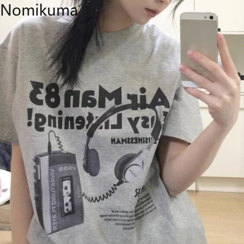 2025 Ropa Mujer Oversized T Shirts Korean Y2k Tops Women's Clothing Fashion Tees Casual Summer Tshirts O-neck Print Camisetas
2025 Ropa Mujer Oversized T Shirts Korean Y2k Tops Women's Clothing Fashion Tees Casual Summer Tshirts O-neck Print Camisetas