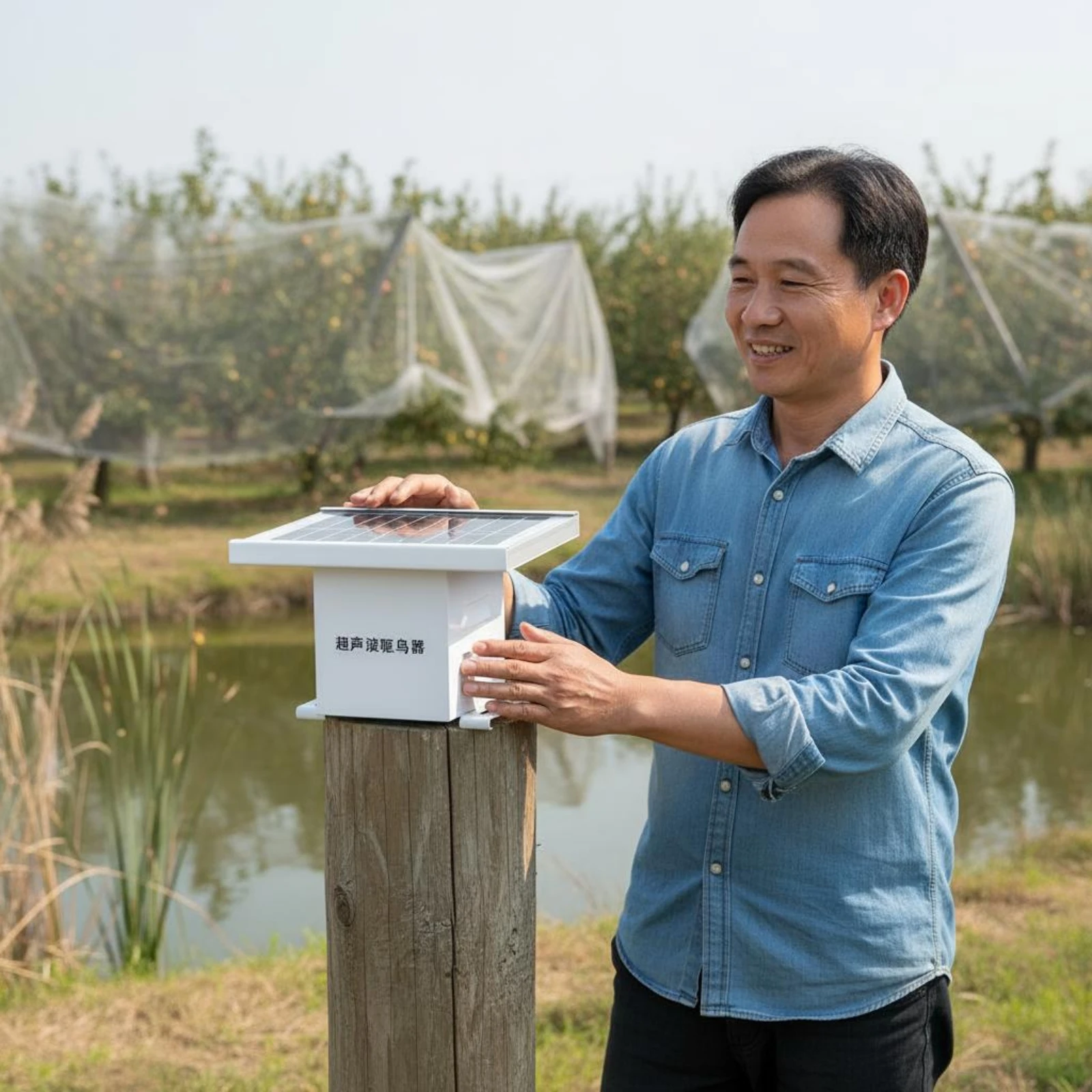 Solar High-Frequency Bird Repeller Weather Resistant Solar High-Frequency Bird Scarer Outdoor Control Eco Friendly
Solar High-Frequency Bird Repeller Weather Resistant Solar High-Frequency Bird Scarer Outdoor Control Eco Friendly