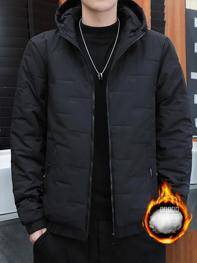 Men's Thiened Cotton Jaet down Filling Warmth Winter Faion Korean Sle Zipper Closure Long Sve Hooded Coat Youth Po...
Men's Thiened Cotton Jaet down Filling Warmth Winter Faion Korean Sle Zipper Closure Long Sve Hooded Coat Youth Po...