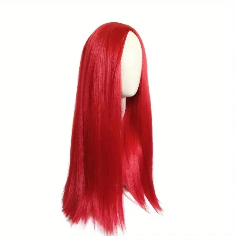 Halloween Horror Night Anime Wig Sally Cosplay Wigs Red Medium Long Straight Hair For Female
Halloween Horror Night Anime Wig Sally Cosplay Wigs Red Medium Long Straight Hair For Female