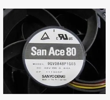 1pcs * NEW ORIGINAL 9GV0848P1G03 48V 0.84A 8038 80*80*38mm COOLING FAN RADIATOR
1pcs * NEW ORIGINAL 9GV0848P1G03 48V 0.84A 8038 80*80*38mm COOLING FAN RADIATOR