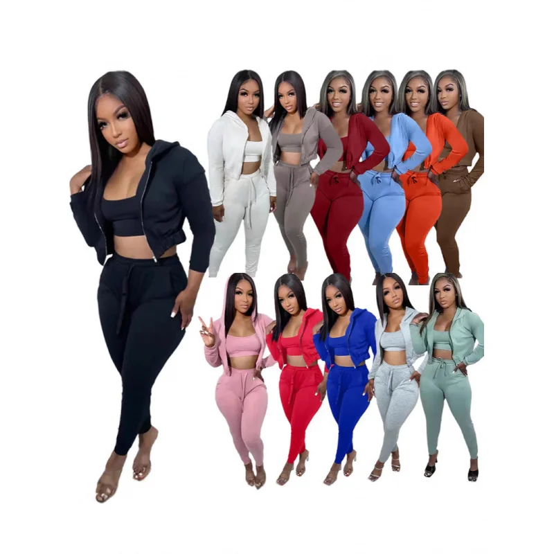 2025Hot-Selling Women's New Hoodie Sweatshirt Pull-Over Hooded Sports Casual Three-Piece Set Station Hot Sale
2025Hot-Selling Women's New Hoodie Sweatshirt Pull-Over Hooded Sports Casual Three-Piece Set Station Hot Sale