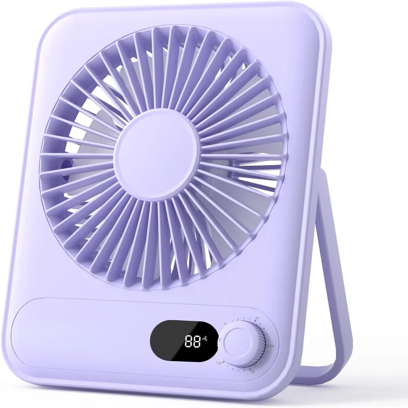 Small Desk Fan Personal Fans 2000mah 10 Hours Battery Office Quiet Mini Desktop Fan Portable Rechargeable Travel Essentials
Small Desk Fan Personal Fans 2000mah 10 Hours Battery Office Quiet Mini Desktop Fan Portable Rechargeable Travel Essentials