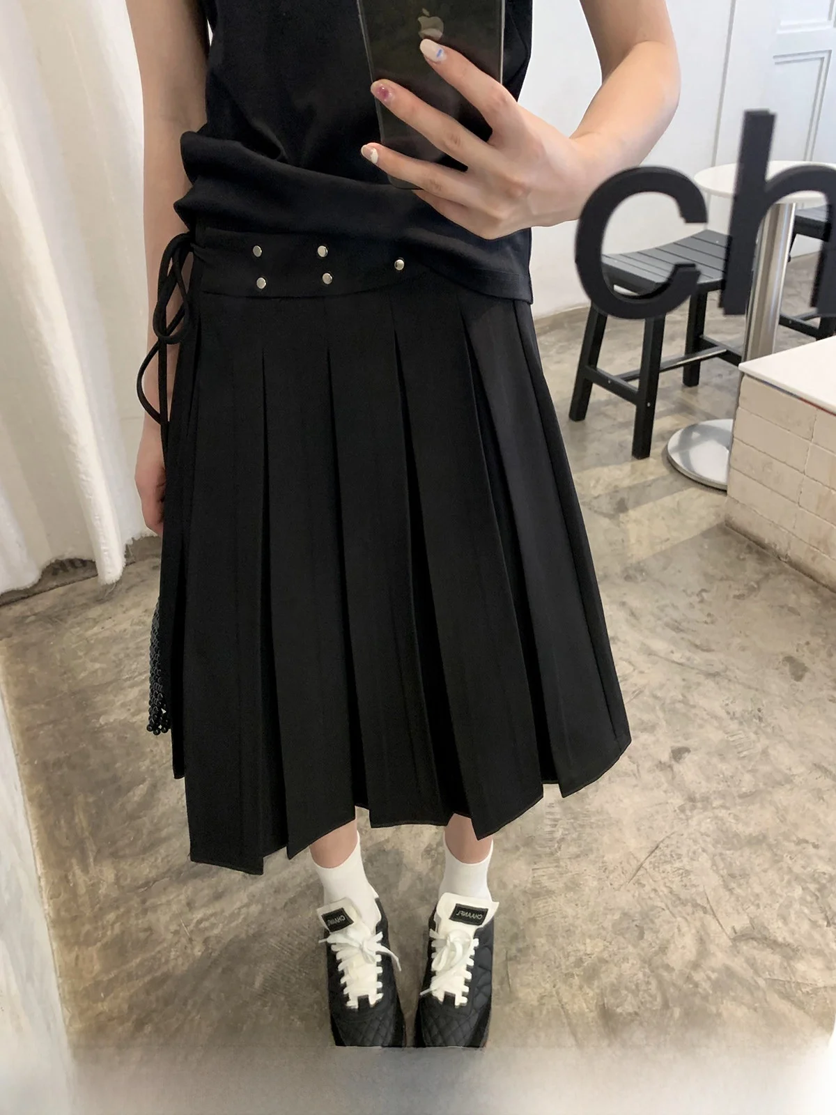 Hello High Waist Pleated Skirt Women's Summer 2025 New Sle A-Line Long Skirt Banded Design Casual Pure Color
Hello High Waist Pleated Skirt Women's Summer 2025 New Sle A-Line Long Skirt Banded Design Casual Pure Color
