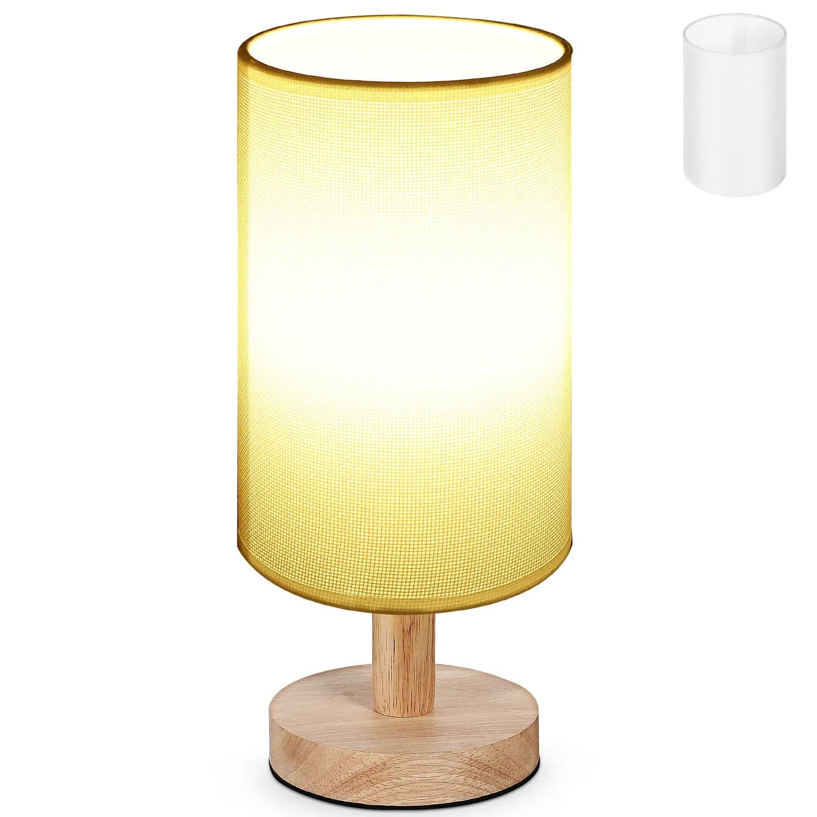 Cloth Cylinder Lamp Shade Fabric Suitable for Desk Table Lamp Universal Bedside Lighting Cover Lampshades for Standard Lamps
Cloth Cylinder Lamp Shade Fabric Suitable for Desk Table Lamp Universal Bedside Lighting Cover Lampshades for Standard Lamps