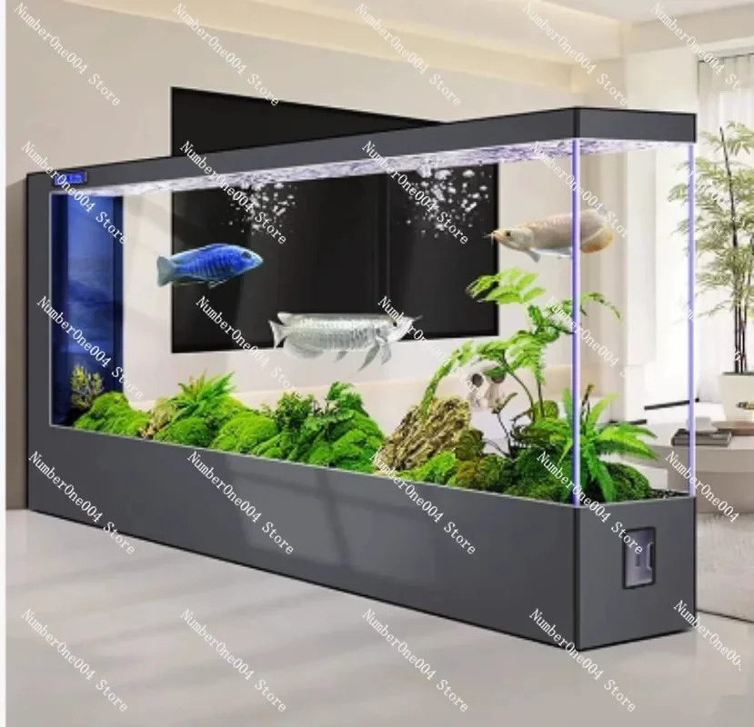 High-end Large Floor-to-ceiling Fish Tank, Living Room Screen Partition, Ultra-white Glass Aquarium
High-end Large Floor-to-ceiling Fish Tank, Living Room Screen Partition, Ultra-white Glass Aquarium