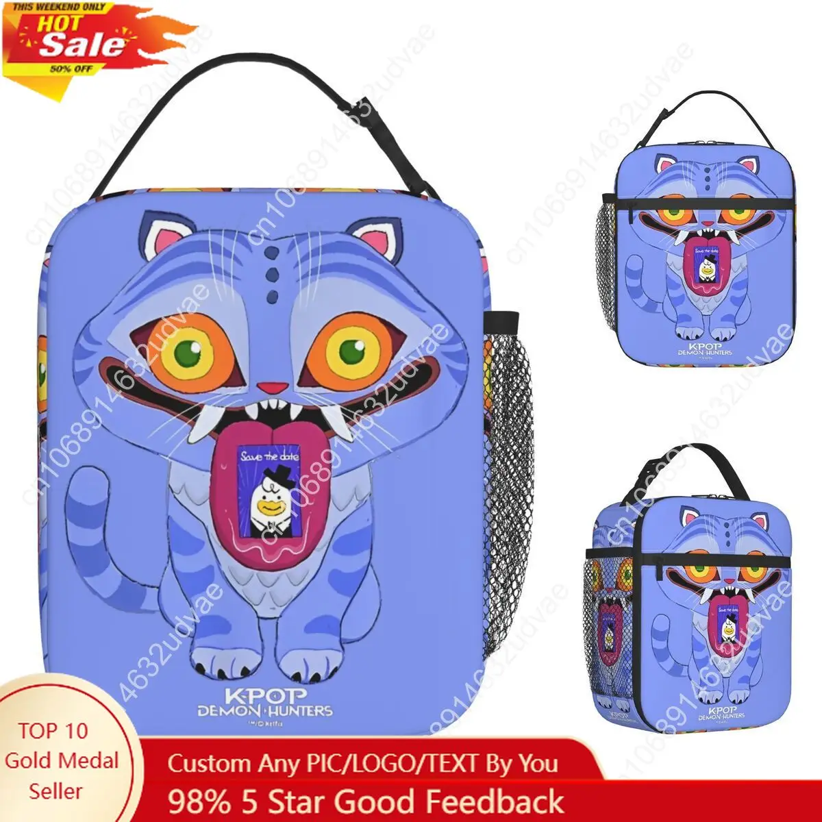 K-Pop- Demon Hunters Cat Lunch Bag Portable Zipper Lunch Box Child Cooler Bag Aesthetic Oxford Thermal Tote Handbags
K-Pop- Demon Hunters Cat Lunch Bag Portable Zipper Lunch Box Child Cooler Bag Aesthetic Oxford Thermal Tote Handbags