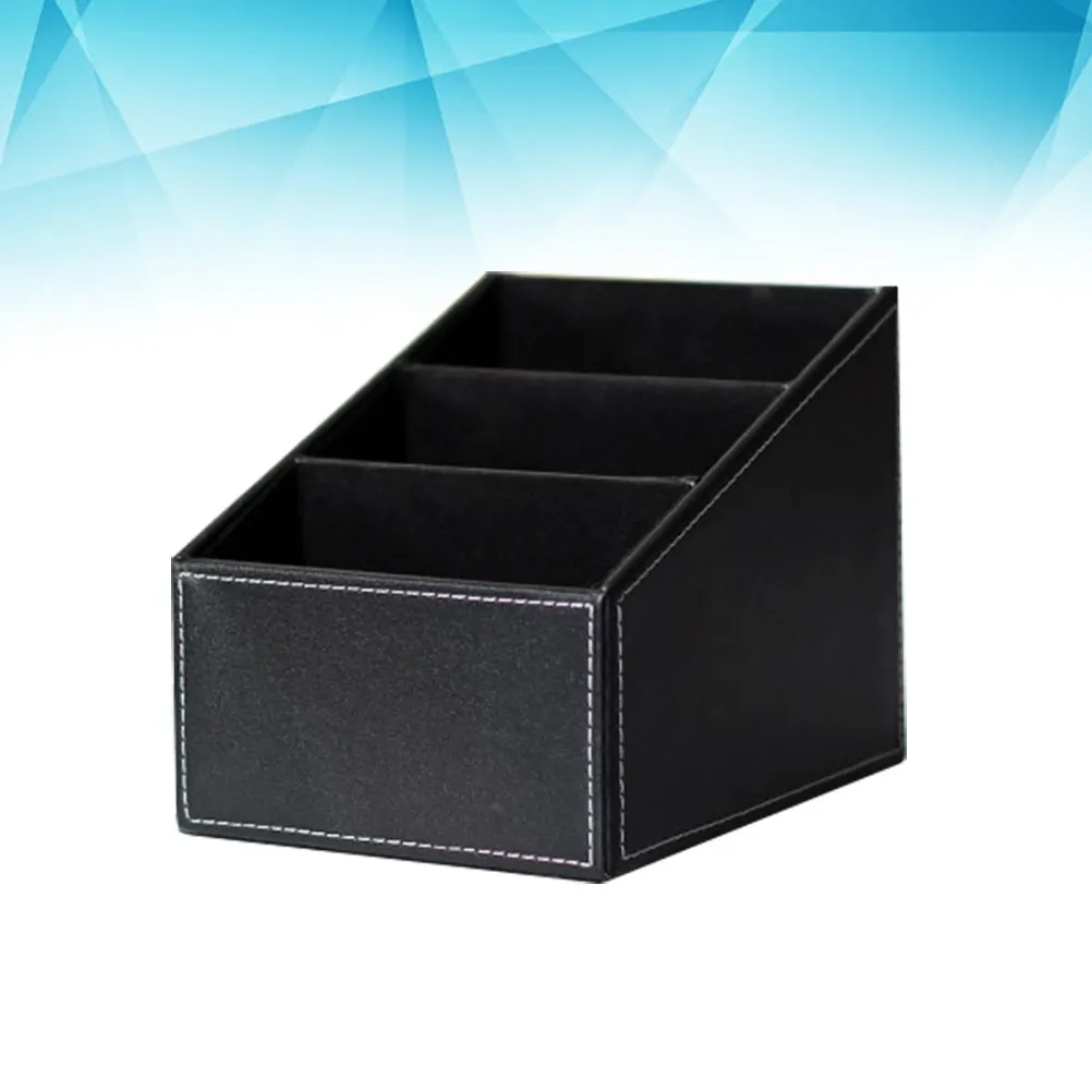 3-Cell Desktop Organizer PU Remote Control Storage Box for Office Home Salon Stationery Pencil Scissor Holder Desk Decor
3-Cell Desktop Organizer PU Remote Control Storage Box for Office Home Salon Stationery Pencil Scissor Holder Desk Decor