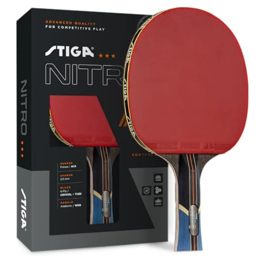 Beginner Ping Pong Paddles - Recreational to Performance Table Tennis Rackets Ages and Skill Levels - Multiple Styles + Perform
Beginner Ping Pong Paddles - Recreational to Performance Table Tennis Rackets Ages and Skill Levels - Multiple Styles + Perform