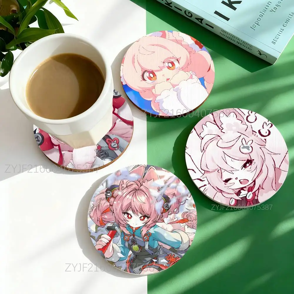 Zhao Z-Zenless Zone Zero ZZZ Pattern Art Coasters Round Wooden Heat Resistant Non-Slip Home Decor Gift Multifunctional
Zhao Z-Zenless Zone Zero ZZZ Pattern Art Coasters Round Wooden Heat Resistant Non-Slip Home Decor Gift Multifunctional