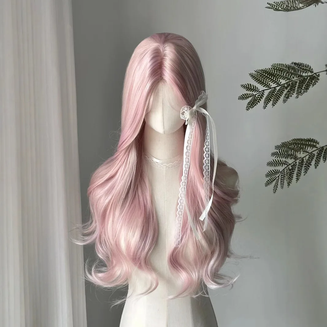 Koni Synthetic Dreamy Pink Long Wavy Wig Natural Fluffy Fashion Girl Group Inspired Full Head Cosplay Party Daily Wear
Koni Synthetic Dreamy Pink Long Wavy Wig Natural Fluffy Fashion Girl Group Inspired Full Head Cosplay Party Daily Wear