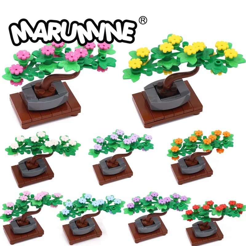 Marumine MOC строительные блоки идея друг пластиковая модель растения Цветок DIY игрушки для детей образовательные блоки конструкции
Marumine MOC строительные блоки идея друг пластиковая модель растения Цветок DIY игрушки для детей образовательные блоки конструкции