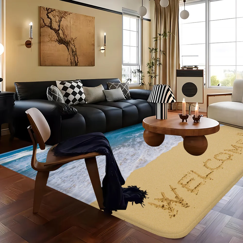 Welcome Printed Pattern Floor Mat Kids Room Bedroom Decoration Balcony Anti-Slip Doormat Living Room Welcome Rug
Welcome Printed Pattern Floor Mat Kids Room Bedroom Decoration Balcony Anti-Slip Doormat Living Room Welcome Rug