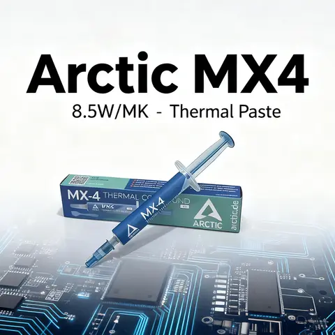 100%อาร์กติก 4g MX4 8.5w ซิลิโคนนำความร้อน CPU MX4 จาระบีซิลิโคนสำหรับ GPU CPU ชิป PC