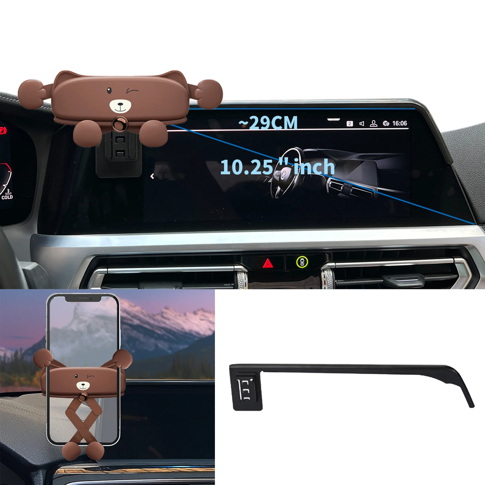 Car Phone Holder for BMW 3 Series 2020-2022 G20 (10.25in) Bracket Navigation Stand Auto Accessories cartoon Cute style
Car Phone Holder for BMW 3 Series 2020-2022 G20 (10.25in) Bracket Navigation Stand Auto Accessories cartoon Cute style