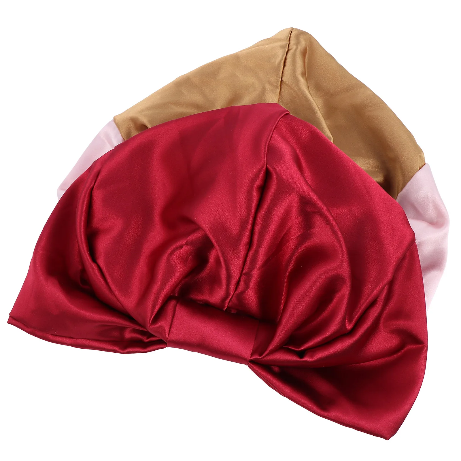 2 Packs Caps Elastic Polyester Lightweight Anti Fade Color Sleeping Bonnet Turban Hat Hair Care Bonnet Bath
2 Packs Caps Elastic Polyester Lightweight Anti Fade Color Sleeping Bonnet Turban Hat Hair Care Bonnet Bath