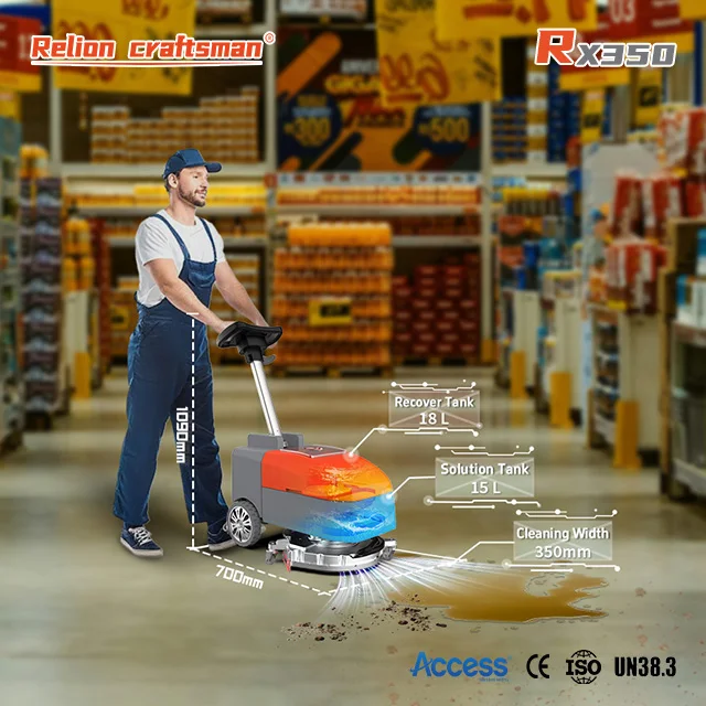 Industrial Commercial Intelligent Automatic Floor Scrubber Factory Supply Wireless Floor Cleaning Machine
Industrial Commercial Intelligent Automatic Floor Scrubber Factory Supply Wireless Floor Cleaning Machine