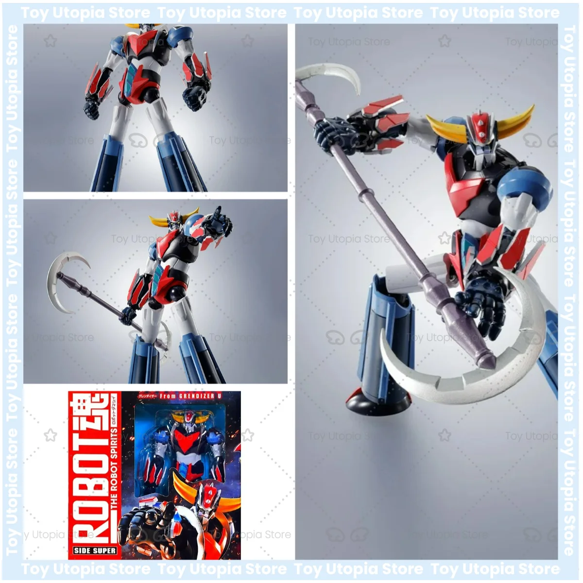 Figura Original de Bandai, modelo Grendizer U, kit de figuras acción la colección Robot Spirits Grendizer U, juguetes, regalos
Figura Original de Bandai, modelo Grendizer U, kit de figuras acción la colección Robot Spirits Grendizer U, juguetes, regalos