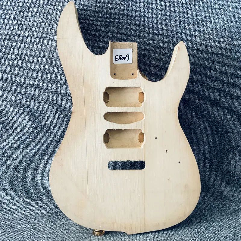 EB009 Solid Basswood No Paints HSH Pickups Unfinished ST Guitar Body with Custom Tremolo and Bridges DIY Replace Guitar Parts
EB009 Solid Basswood No Paints HSH Pickups Unfinished ST Guitar Body with Custom Tremolo and Bridges DIY Replace Guitar Parts