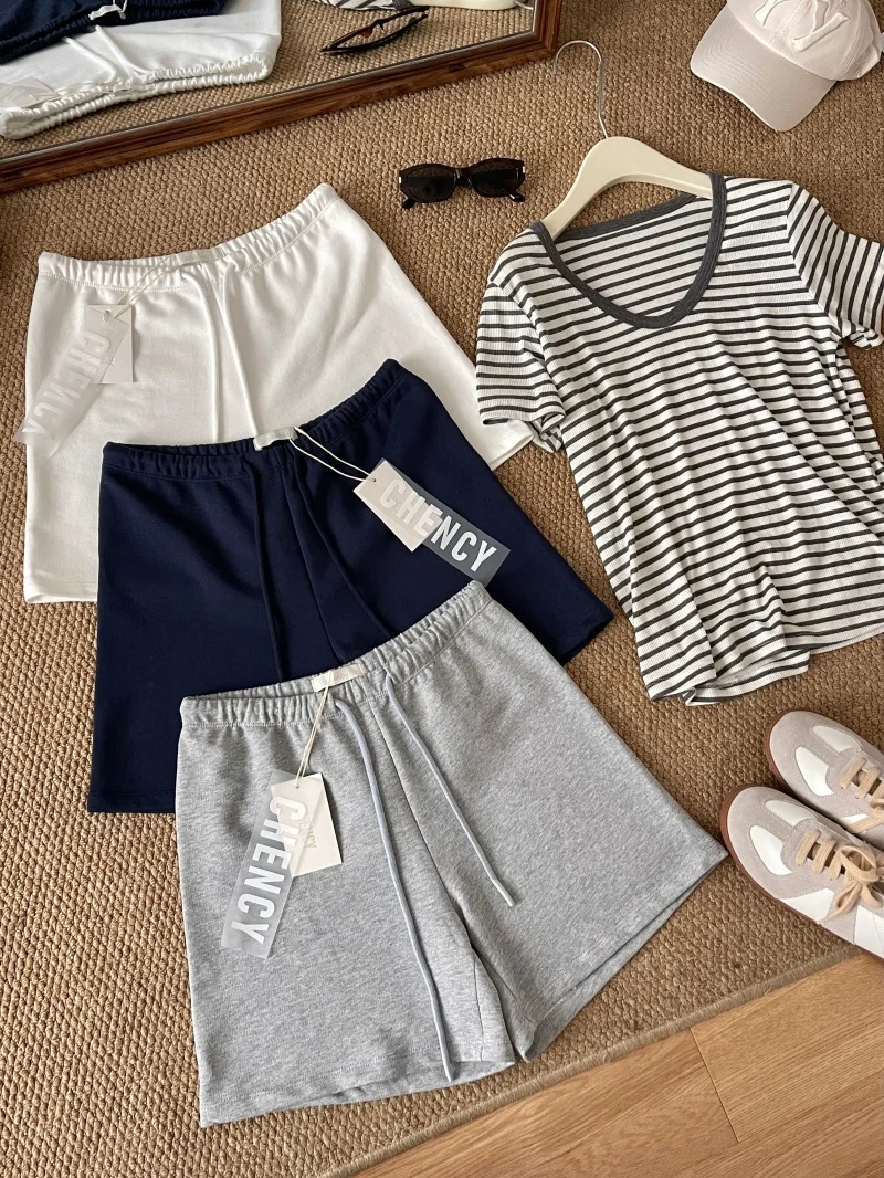 Chency Casual Pure Cotton Shorts A-Line Loose Comfortable Meat Concealing Slimming Short Pants Women's Summer Natural Waist
Chency Casual Pure Cotton Shorts A-Line Loose Comfortable Meat Concealing Slimming Short Pants Women's Summer Natural Waist