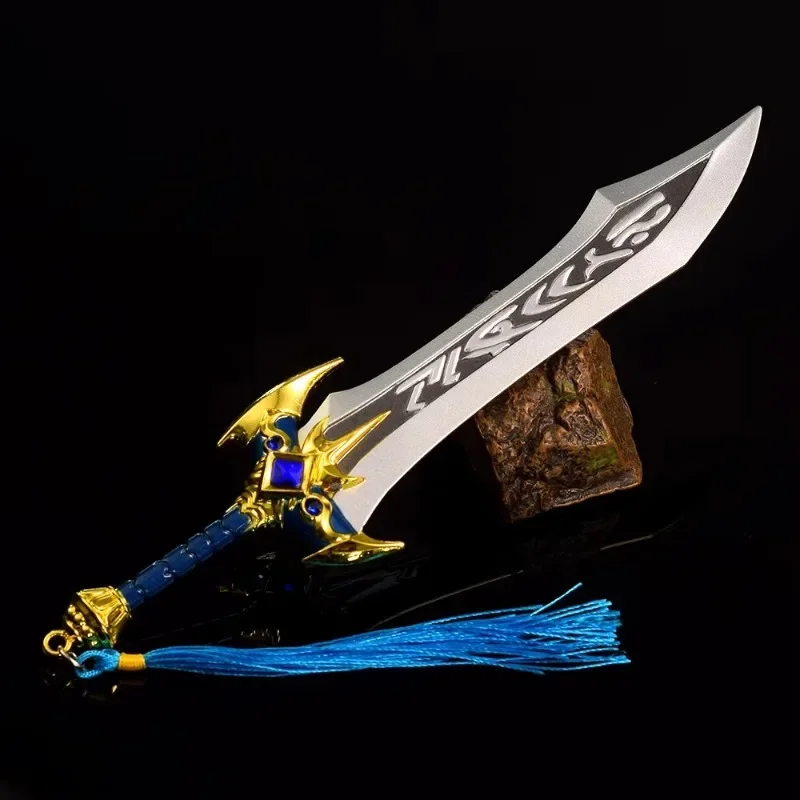 21cm World of Warcraft Weapon QuelSerrar Sword Blade Accessories Ornaments Metal Model Crafts Peripheral Gifts Boys Toys
21cm World of Warcraft Weapon QuelSerrar Sword Blade Accessories Ornaments Metal Model Crafts Peripheral Gifts Boys Toys