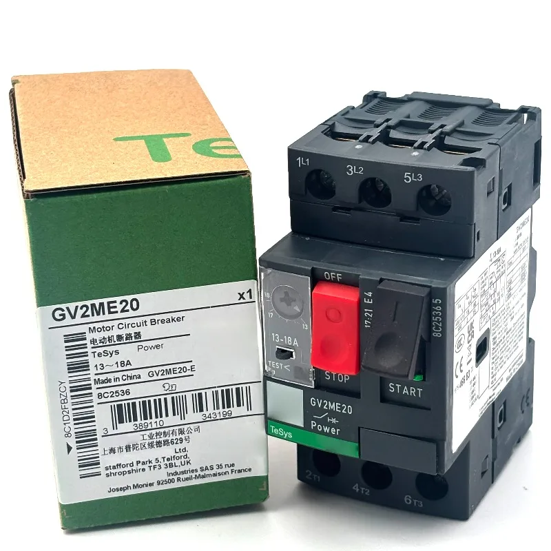 The Brand-new Original PLC Controller Is Suitable for the GV2ME20 Motor protection Circuit Breaker.
The Brand-new Original PLC Controller Is Suitable for the GV2ME20 Motor protection Circuit Breaker.