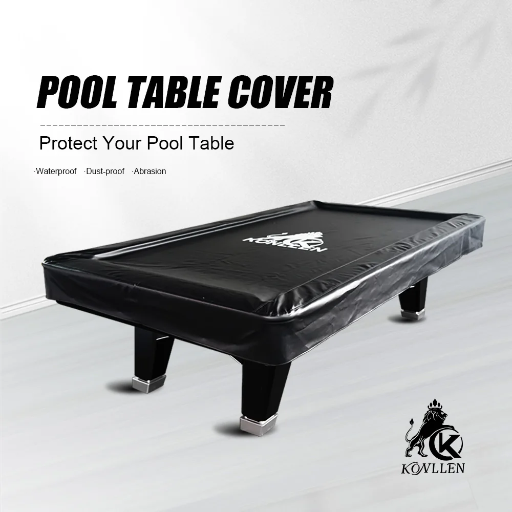 KONLLEN Pool Table Cover PU Leather Billiard Table Covers Indoor Outdoor Pool Table Cover Waterproof for 9 Feet Fitted Billiards
KONLLEN Pool Table Cover PU Leather Billiard Table Covers Indoor Outdoor Pool Table Cover Waterproof for 9 Feet Fitted Billiards