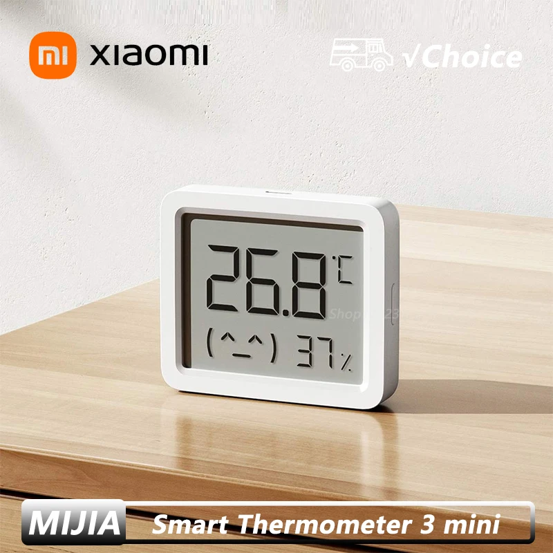 Новый умный датчик температуры и влажности Xiaomi Mijia 3, мини-цифровой гигрометр, работа влажности, приложение Mi Home, только Китайская область 
Новый умный датчик температуры и влажности Xiaomi Mijia 3, мини-цифровой гигрометр, работа влажности, приложение Mi Home, только Китайская область