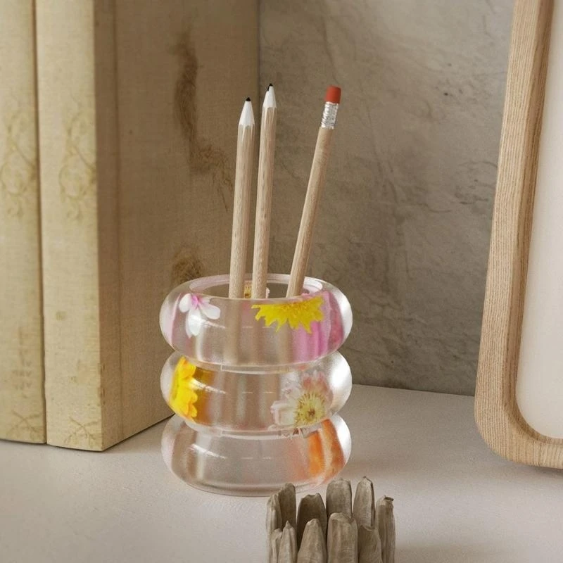 Epoxy Storage Jar Mold Pen Holder Resin Mould Jewelry Mould Flexible Silicone Mold for Candle Cup Jewelry Tool
Epoxy Storage Jar Mold Pen Holder Resin Mould Jewelry Mould Flexible Silicone Mold for Candle Cup Jewelry Tool