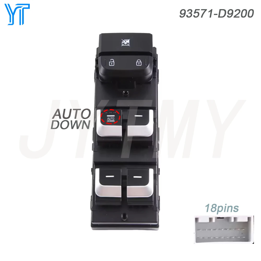 Car Accessories for Kia Sportage 2017-2022 Black Front Left Electric Window Control Switch Glass Lifter Replace Button Parts
Car Accessories for Kia Sportage 2017-2022 Black Front Left Electric Window Control Switch Glass Lifter Replace Button Parts