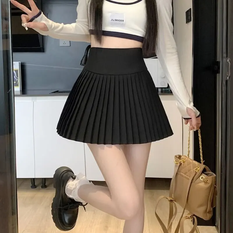 Gentle White Pleated Skirt Women's Summer New Design Sensation Anti-Light Small A-Line Short Skirt High Waist Polyester ...
Gentle White Pleated Skirt Women's Summer New Design Sensation Anti-Light Small A-Line Short Skirt High Waist Polyester ...
