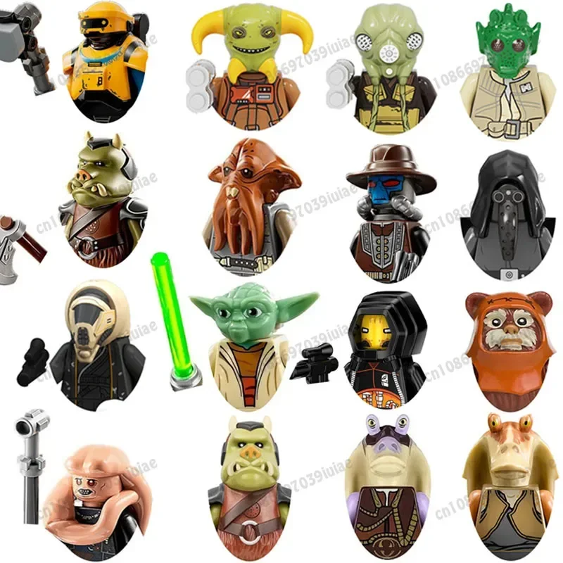 PG710Star Wars Darth Vader Count Dooku Obi-Wan Han Solo Robot Figure Toy Bricks Assembling Doll Building Blocks Birthday Present
PG710Star Wars Darth Vader Count Dooku Obi-Wan Han Solo Robot Figure Toy Bricks Assembling Doll Building Blocks Birthday Present