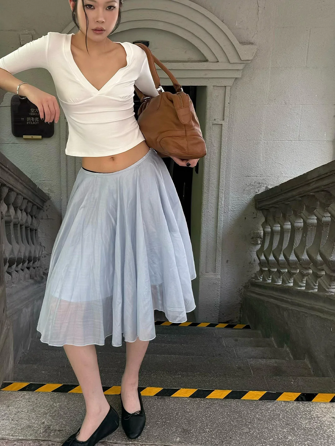 Retro Blue Halter Neck Dress Women's Summer Fashion Low Waist Loose Casual Versatile A-Line Skirt Girls' Choice
Retro Blue Halter Neck Dress Women's Summer Fashion Low Waist Loose Casual Versatile A-Line Skirt Girls' Choice