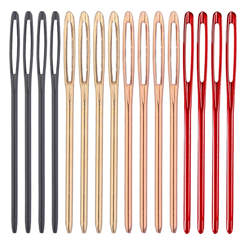 RORGETO 30pcs/Set Colorful Large Eye Needle 7cm Blunt Headed Needle Metal Hand Sewing Needle Weaving Tool Sweater Stitching
RORGETO 30pcs/Set Colorful Large Eye Needle 7cm Blunt Headed Needle Metal Hand Sewing Needle Weaving Tool Sweater Stitching