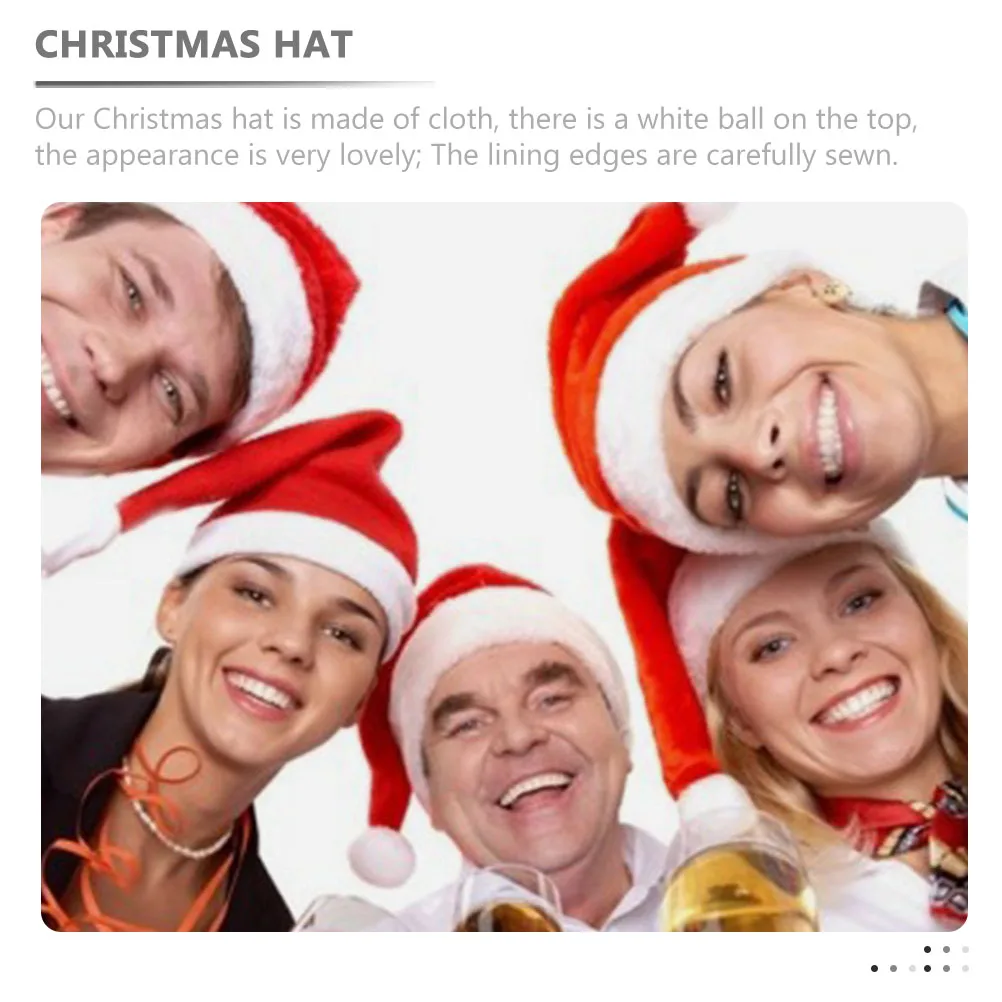 4pcs Christmas Santa Hats Chic Party Costume Decorations Family Reusable Xmas Headgear For Men Women Cosplay Tree Topper
4pcs Christmas Santa Hats Chic Party Costume Decorations Family Reusable Xmas Headgear For Men Women Cosplay Tree Topper