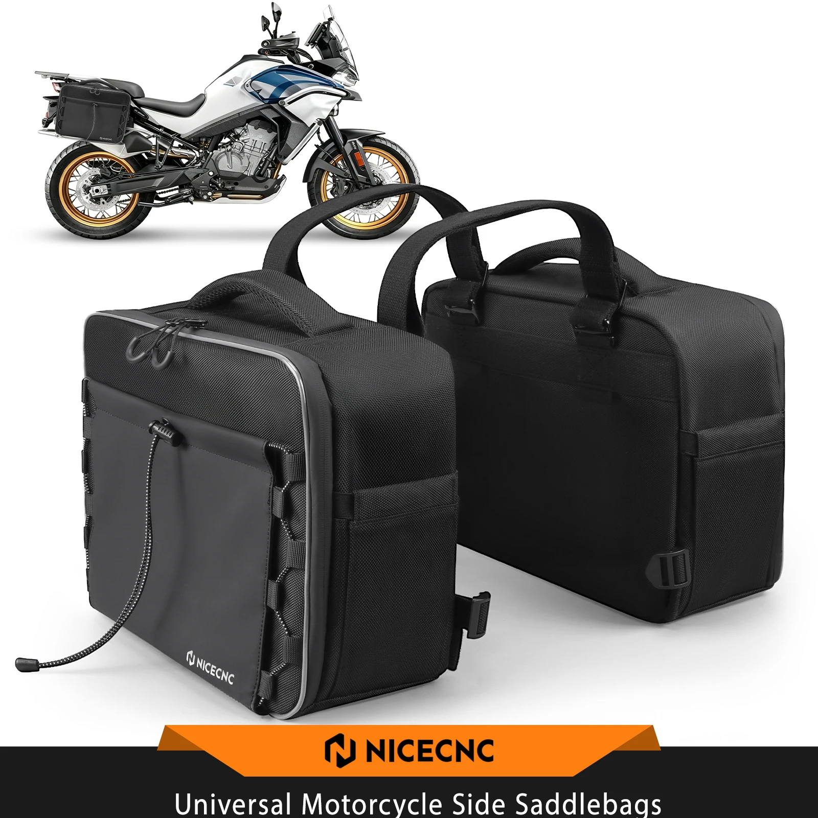 Universal Motorcycle Side Saddlebags 30L Pannier Bag For KTM BMW Harley Husqvarna Suzuki Husaberg Yamaha 700 Honda CRF Kawasaki
Universal Motorcycle Side Saddlebags 30L Pannier Bag For KTM BMW Harley Husqvarna Suzuki Husaberg Yamaha 700 Honda CRF Kawasaki