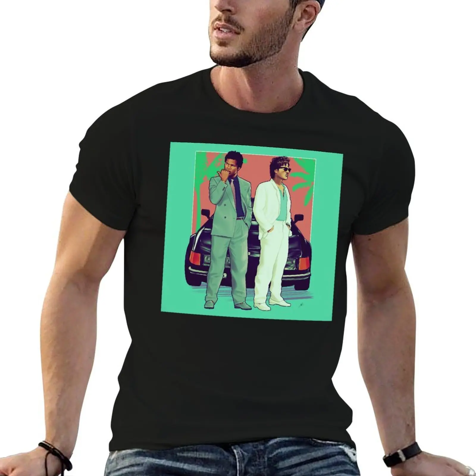Crockett _amp_amp_ Tubbs T-Shirt funny t shirts cotton t shirt personalised funny t shirts dark humor T-shirt
Crockett _amp_amp_ Tubbs T-Shirt funny t shirts cotton t shirt personalised funny t shirts dark humor T-shirt