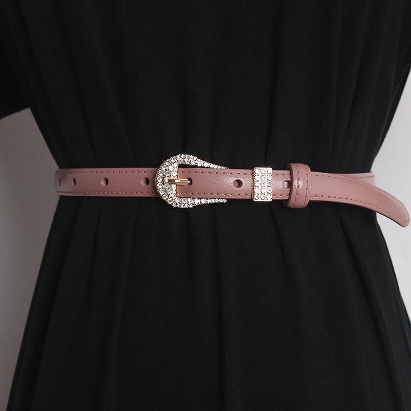 Women's Runway Fashion Genuine Leather Diamonds Buckle Cummerbunds Female Dress Corsets Waistband Belts Decoration Belt TB2531
Women's Runway Fashion Genuine Leather Diamonds Buckle Cummerbunds Female Dress Corsets Waistband Belts Decoration Belt TB2531