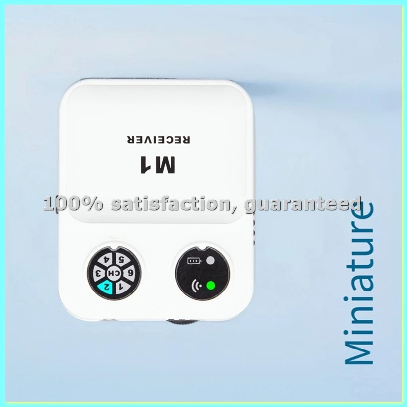 Wireless Earphone Receiver 2.4G Adjustable Frequency Long Distance Low Latency Singer Band Stage System-ANKL
Wireless Earphone Receiver 2.4G Adjustable Frequency Long Distance Low Latency Singer Band Stage System-ANKL