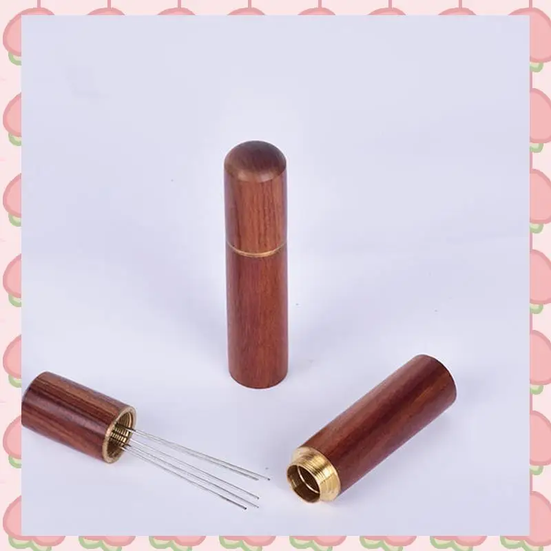 N18R Coffee Tamper Stainless Steel Needles Wood Handle Espresso Powder Stirrer Distributor Leveler Tools Kitchen Accessories
N18R Coffee Tamper Stainless Steel Needles Wood Handle Espresso Powder Stirrer Distributor Leveler Tools Kitchen Accessories