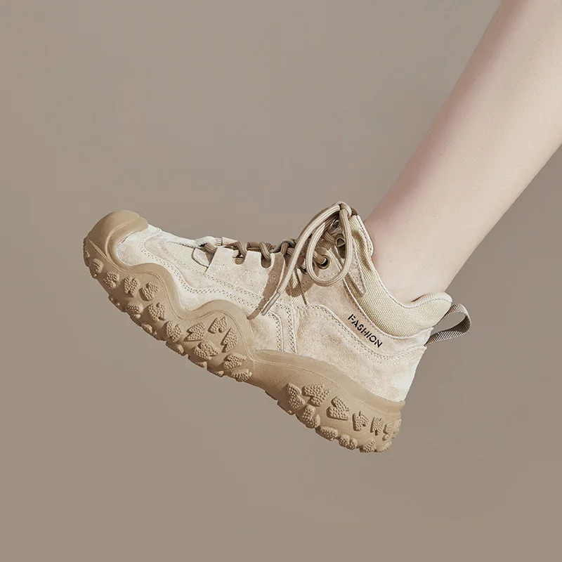 Women's Hiking Boots New Short Boots Leather Desert Women's Shoes Retro Outdoor Hiking Shoes Toe Cap Thick Soled Tactical Boots
Women's Hiking Boots New Short Boots Leather Desert Women's Shoes Retro Outdoor Hiking Shoes Toe Cap Thick Soled Tactical Boots